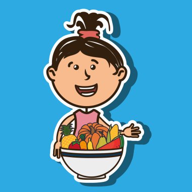 Kids menü tasarımı