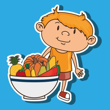 Kids menü tasarımı