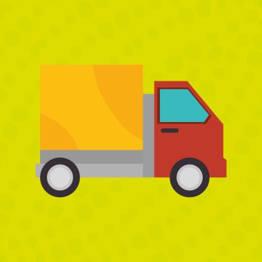 Kamyon simgesi tasarım