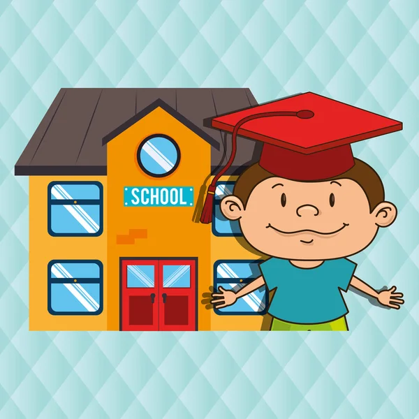 Diseño de educación infantil — Vector de stock