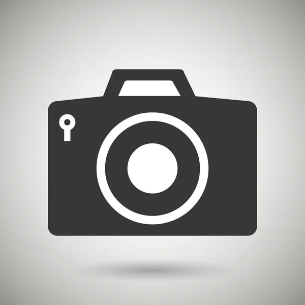 Diseño icono de fotografía — Vector de stock