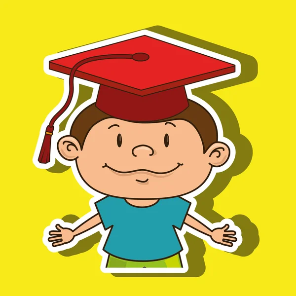 Diseño de educación infantil — Vector de stock