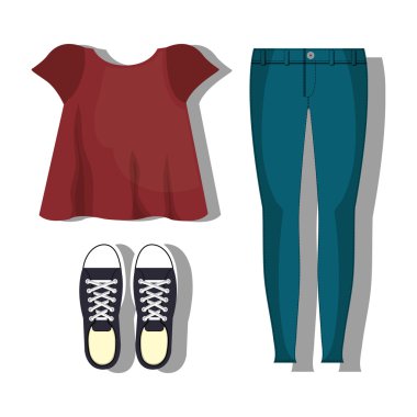 Aksesuar kadın giyim tasarım