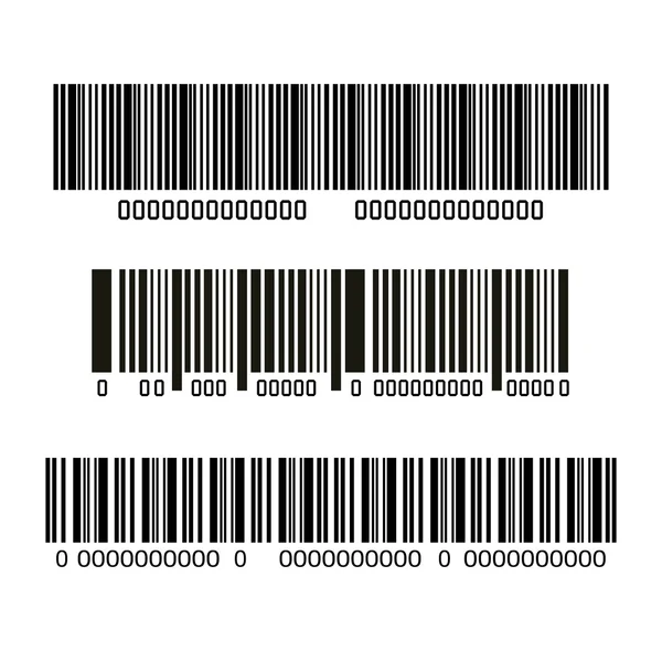 Conception de code à barres — Image vectorielle