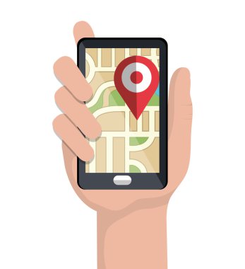 Konumu simgesi tasarım