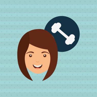 Fitness insanlar tasarım