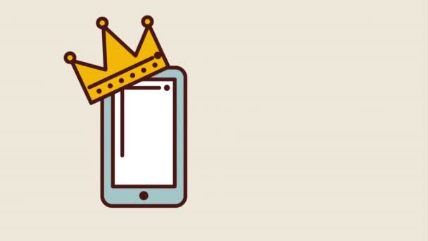 heureux conception de fête des pères, Animation vidéo 