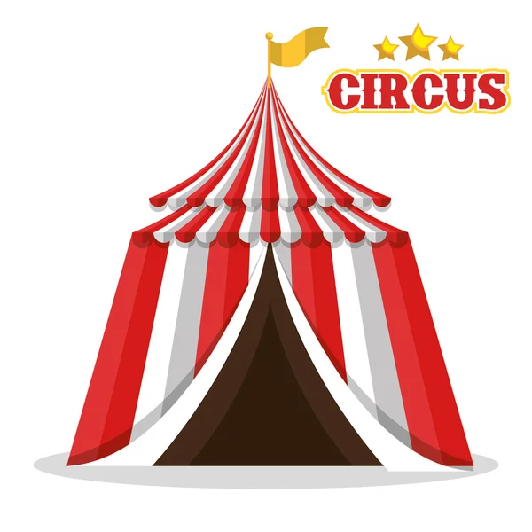 Projeto de show de circo —  Vetores de Stock