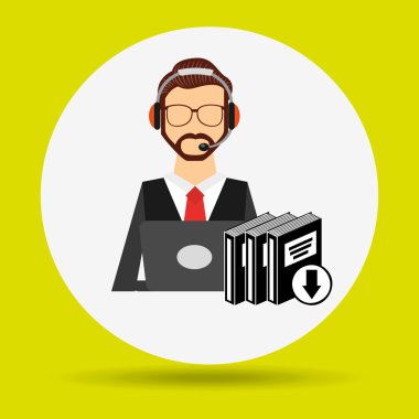 bir elektronik kitap tasarımı kullanan kişi