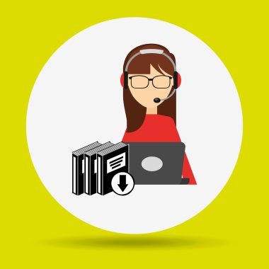 bir elektronik kitap tasarımı kullanan kişi