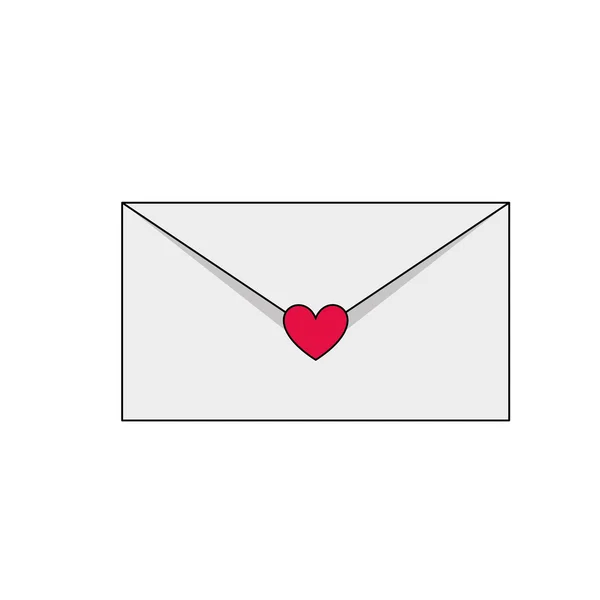 Diseño de tarjeta de amor — Vector de stock