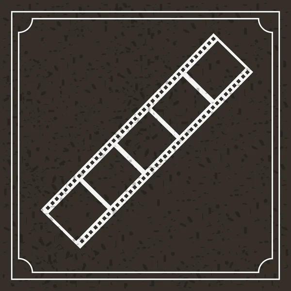 Cinéma divertissement design — Image vectorielle