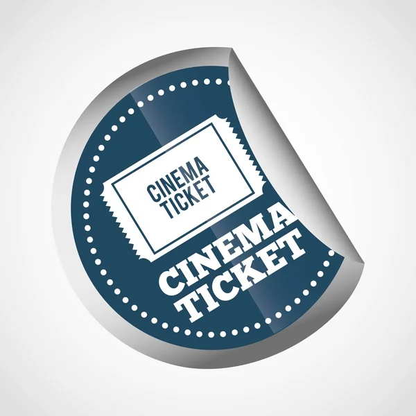 Kino rozrywkowe projekt — Wektor stockowy