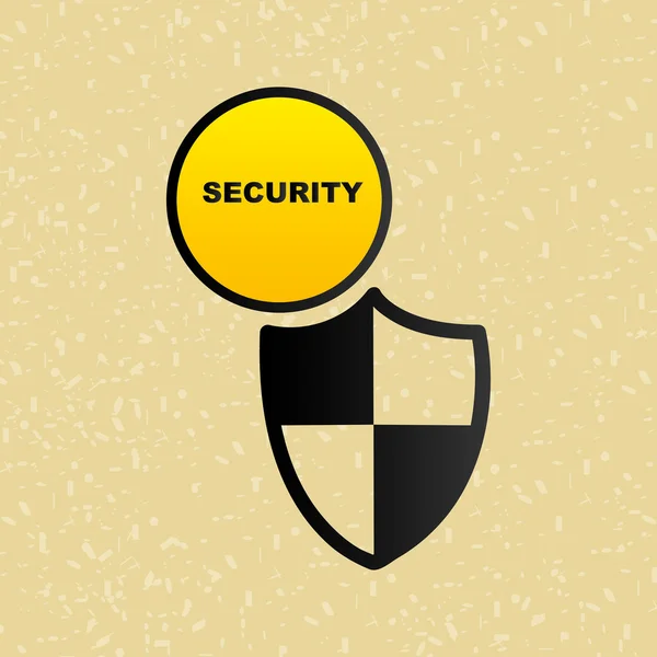 Security systeemontwerp — Stockvector