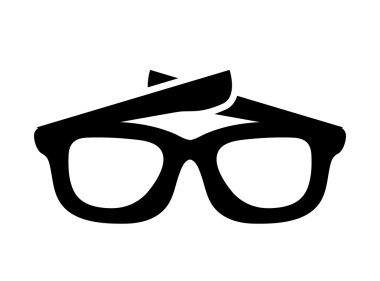 güneş gözlüğü izole simgesi tasarım