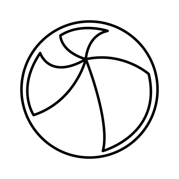 Progettazione palloncino di plastica — Vettoriale Stock
