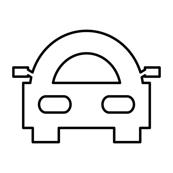 Coche aislado icono de diseño — Vector de stock