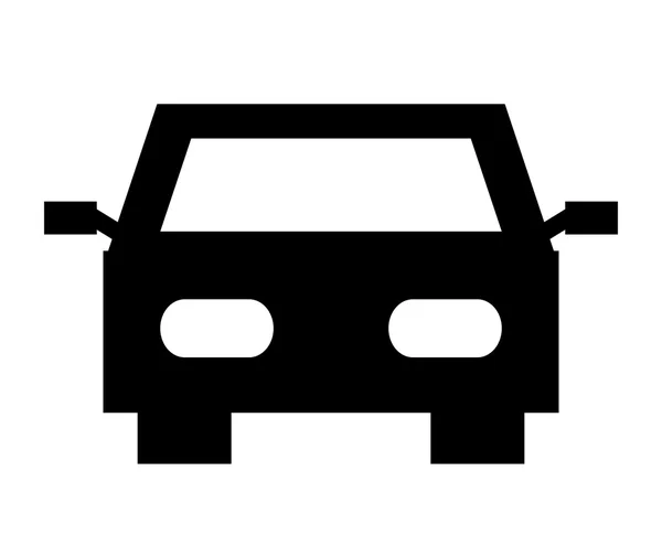 Coche aislado icono de diseño — Vector de stock