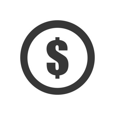 para simgesi tasarım, vektör grafiği ile siyah daire