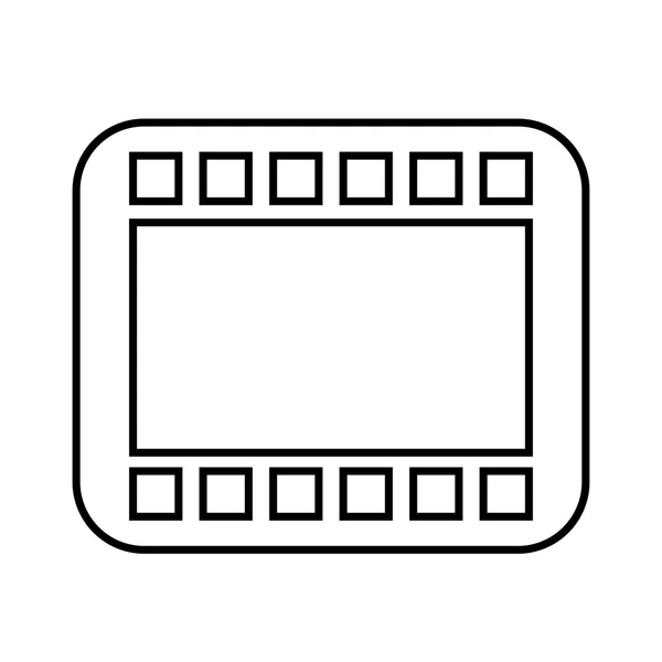 Gravador de fita design ícone isolado — Vetor de Stock