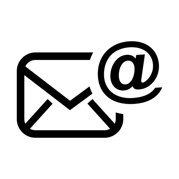 Skicka e-post setup isolerade ikon design — Stock vektor