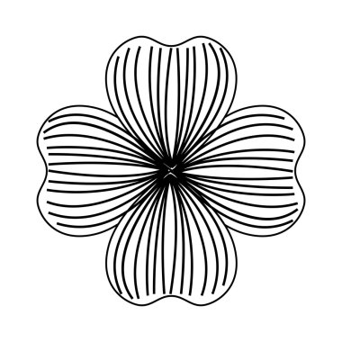 bitki yaprakları izole simge tasarımı