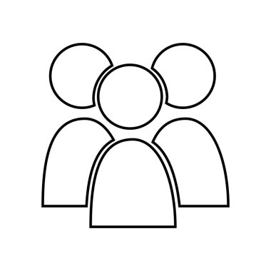 ekip çalışması izole simgesi tasarım