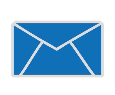 e-posta kurulumu izole simgesi