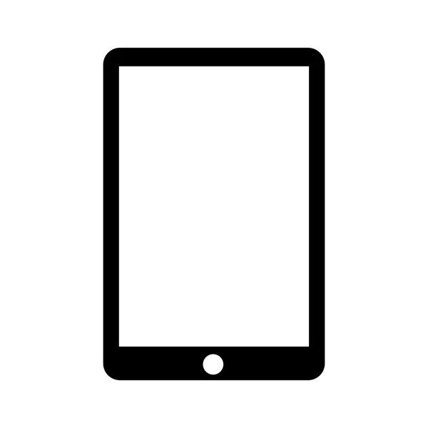 Smartphone geïsoleerd pictogram ontwerp — Stockvector