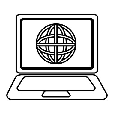 elektronik cihaz ile ticaret kutsal kişilerin resmi, vektör grafiği