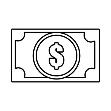 fatura para simgesi ve daire, vektör grafik