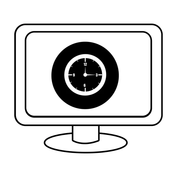 Електронний пристрій з комерційною іконою, векторна графіка — стоковий вектор
