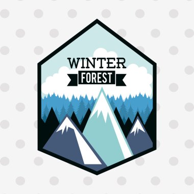 kış orman tasarımı