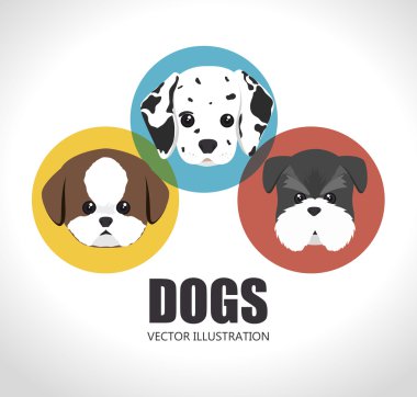sevimli köpek tasarım