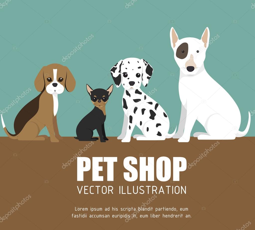 Pet shop design Stock Vector Image by ©yupiramos #113778140