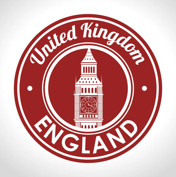 Engeland cultuur ontwerp — Stockvector