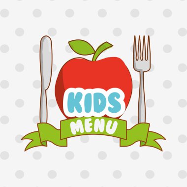 Kids menü tasarımı