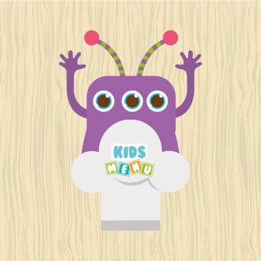 Kids menü tasarımı