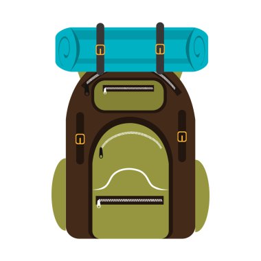 renkli kamp sırt çantası