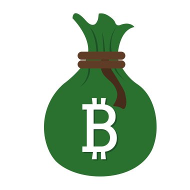 Yeşil para çantası ile beyaz mektup