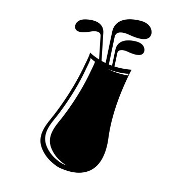 siyah golf sopası görünümü ön