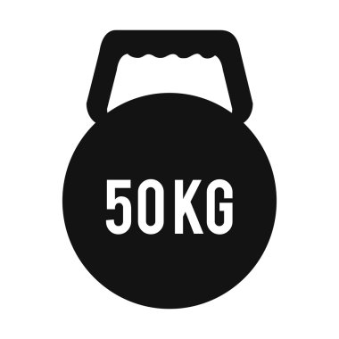 orbed halterle numara ağırlık, vektör grafiği