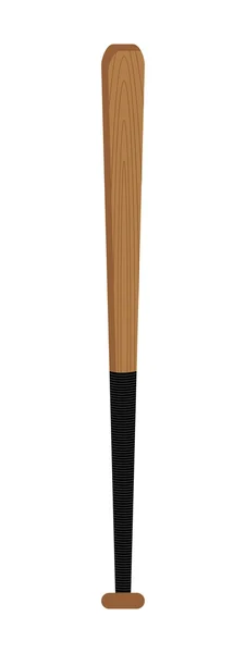 Färgglada basball bat, vetor bild — Stock vektor