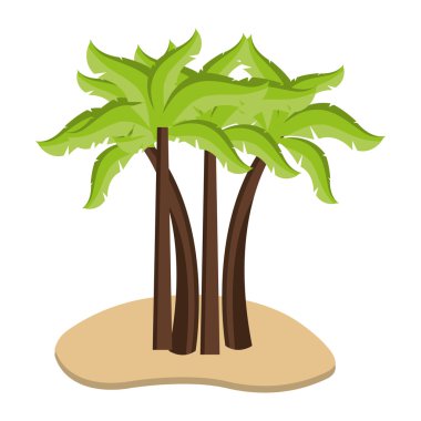 kum plaj avuç içi ile vektör grafiği