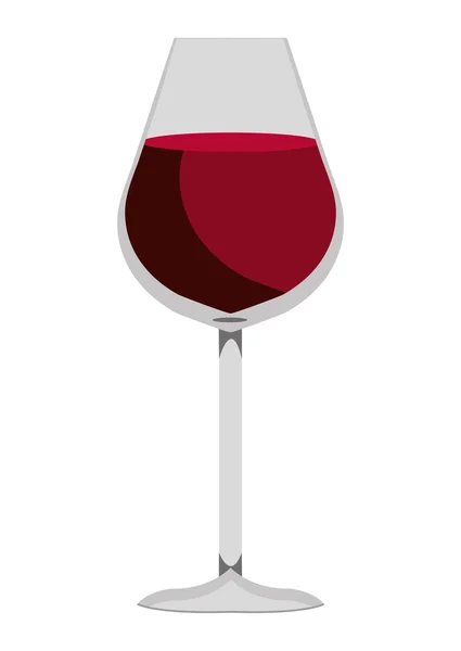 ワイン、ベクトル グラフィックのガラス — ストックベクタ