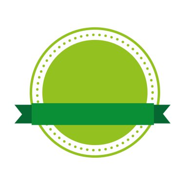 izole şerit simgesi tasarım ile mühür