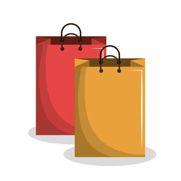 Shopping bag design — Vettoriale Stock