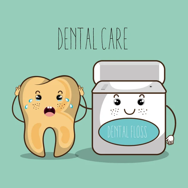Opieka stomatologiczna — Wektor stockowy
