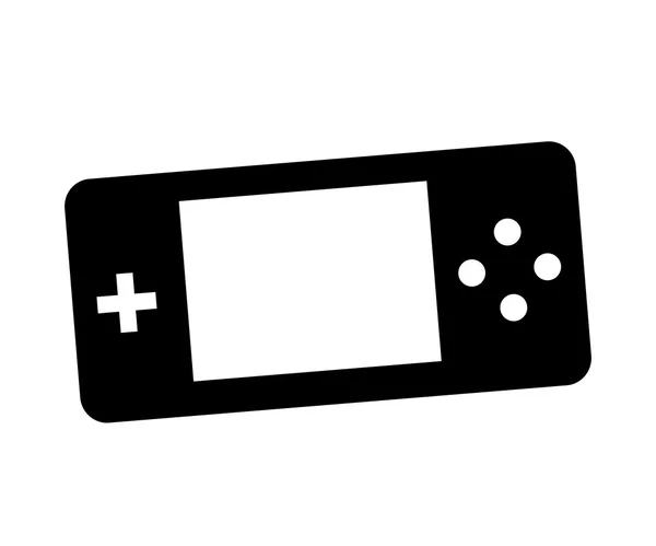 Control de videojuegos aislado icono de diseño — Vector de stock