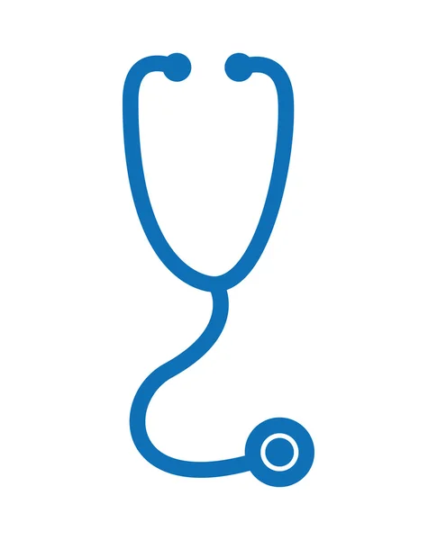 Stethoscope  isolated icon design — Stock Vector